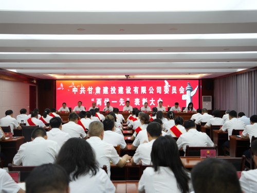 建設(shè)公司召開“兩優(yōu)一先”表彰大會(huì)